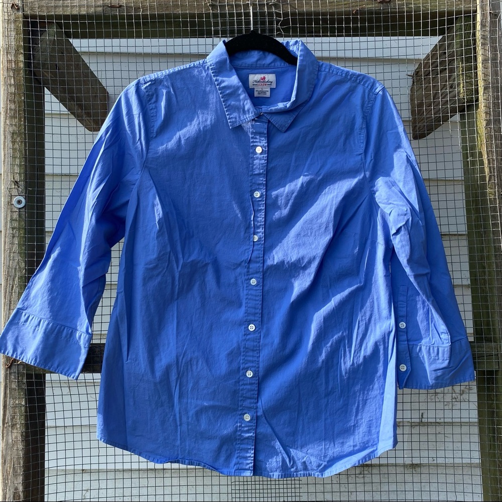 J Crew Haberdashery button up top